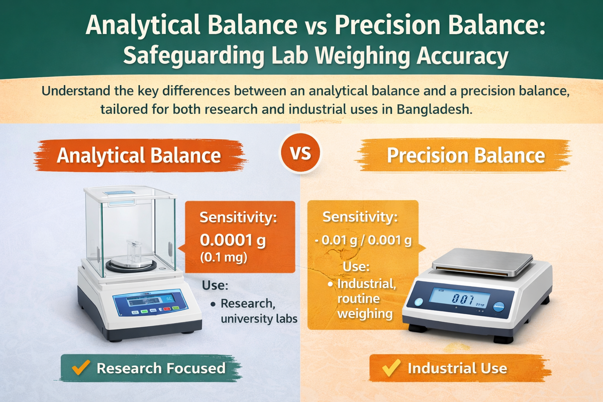 Difference Between Analytical Balance and Precision Balance