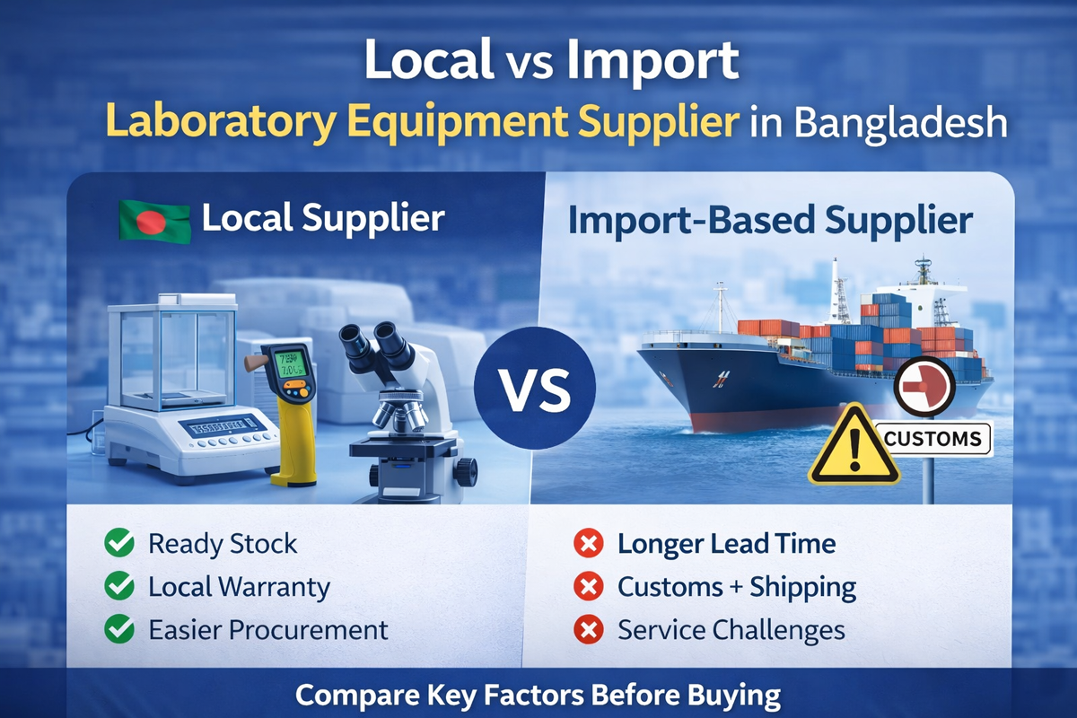 Local Supplier vs Import-Based Supplier Which is Better for Buying Laboratory Equipment in Bangladesh