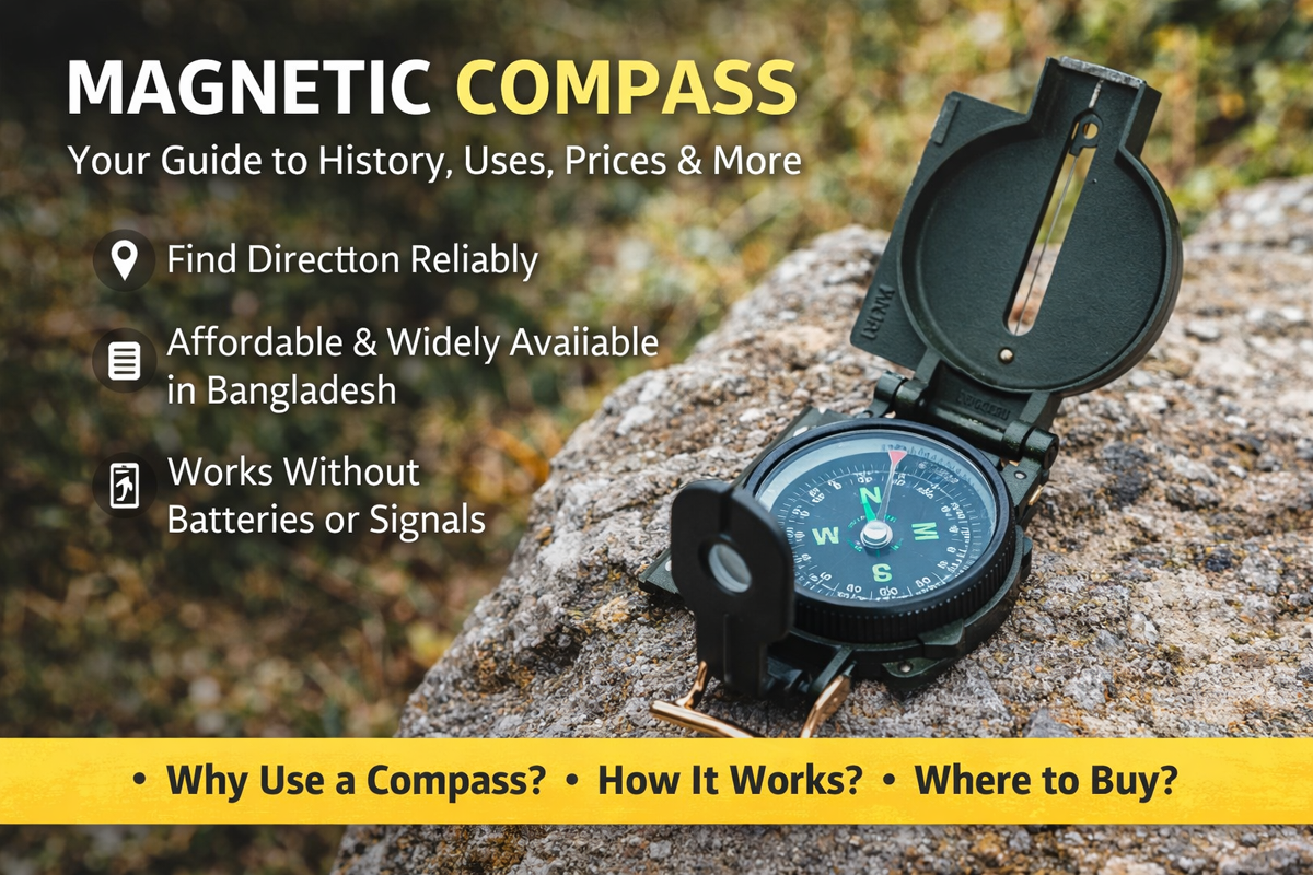 Magnetic Compass in Bangladesh – History, Uses, Prices & Why You Should Use It
