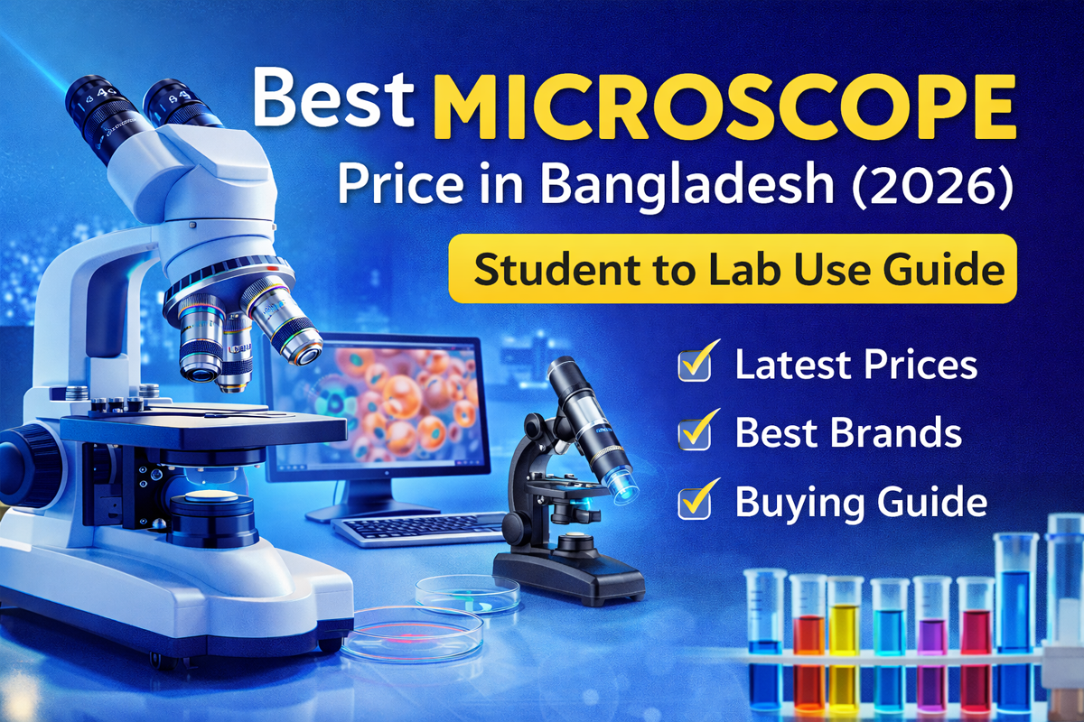 Best Microscope Price in Bangladesh (2026) – Student to Lab Use Guide