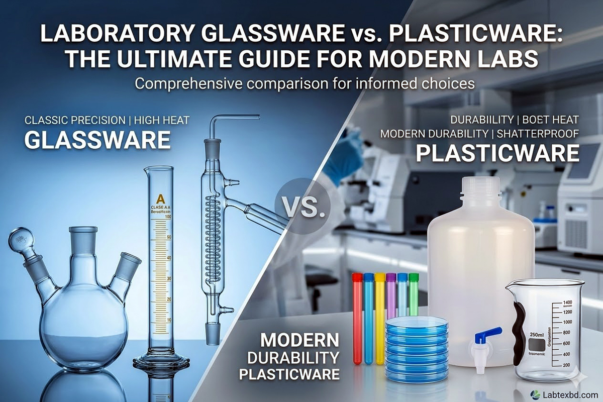 Laboratory Glassware vs. Plasticware: The Ultimate Guide for Modern Labs