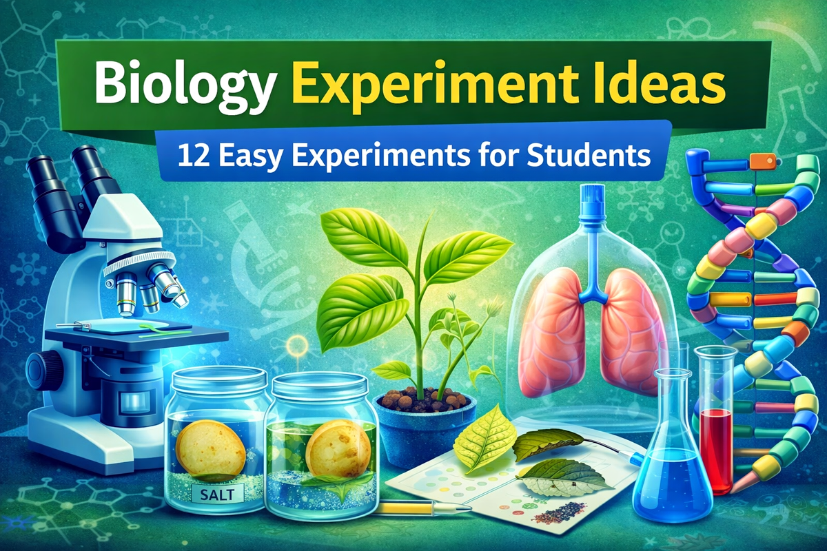 Biology Experiment Ideas: শিক্ষার্থীদের জন্য সহজ ও মজার জীববিজ্ঞান পরীক্ষা
