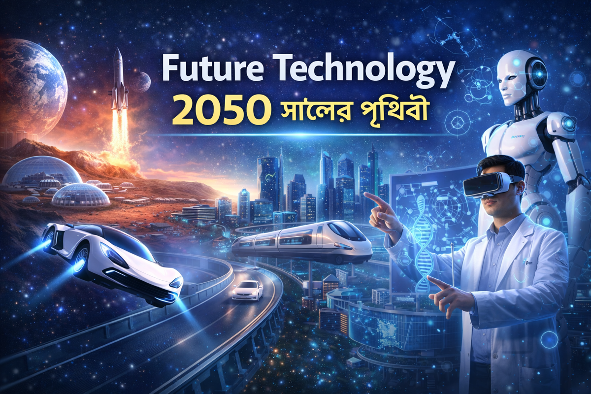 Future Technology 2050: ২০৫০ সালের পৃথিবী কেমন হতে পারে?