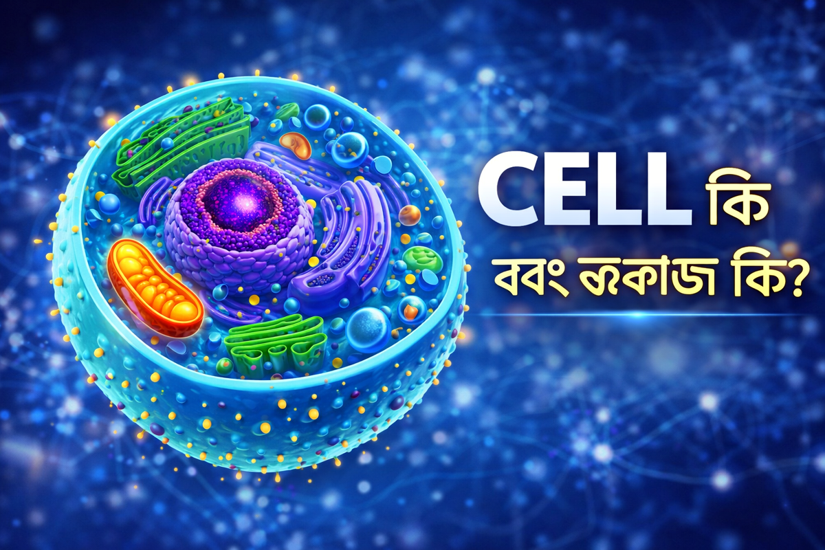 Cell কি এবং এর কাজ কি? (জীবনের ক্ষুদ্রতম একক সম্পর্কে সম্পূর্ণ গাইড)