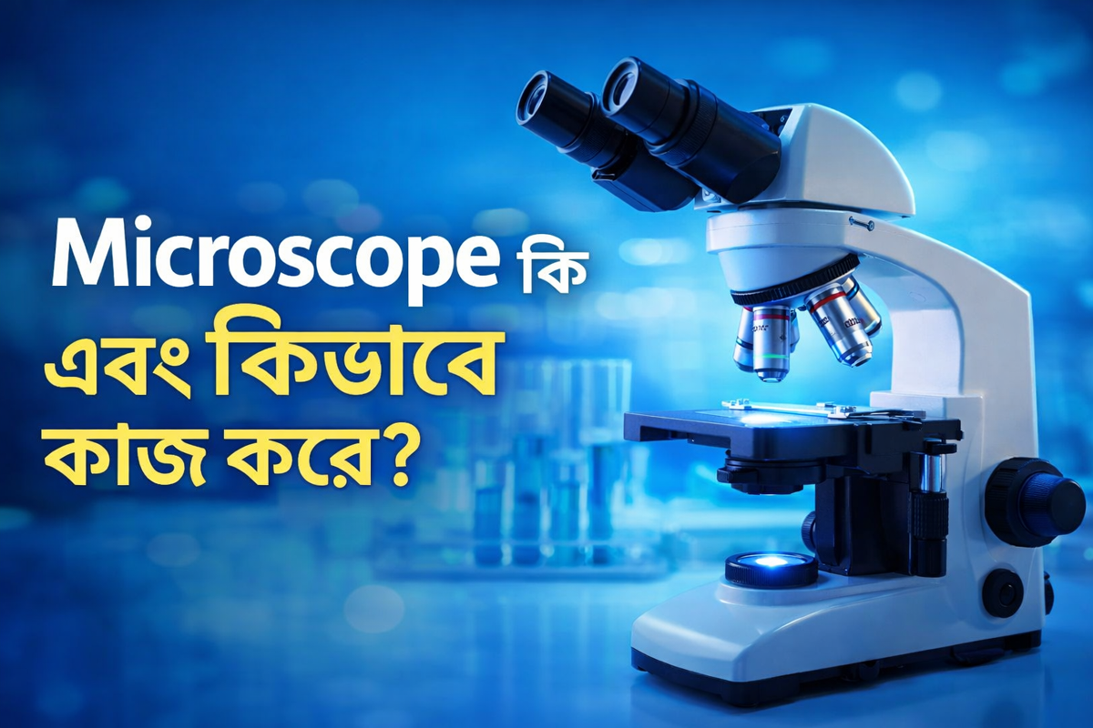 Microscope কি এবং কিভাবে কাজ করে? (সম্পূর্ণ গাইড)