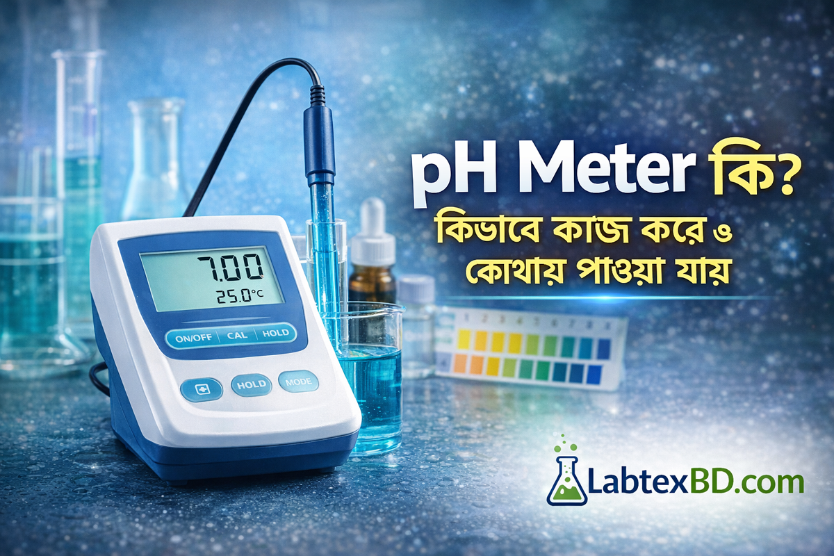 pH Meter কি? কিভাবে কাজ করে এবং কোথায় পাওয়া যায় – সম্পূর্ণ গাইড