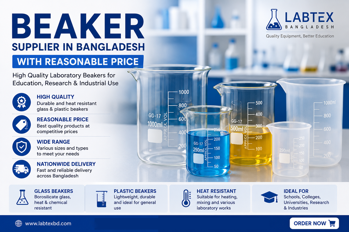 Beaker Supplier in Bangladesh with Reasonable Price